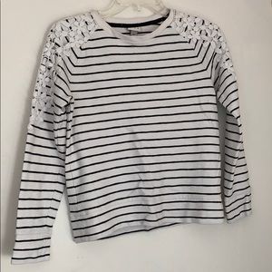 Striped Long Sleeve Top